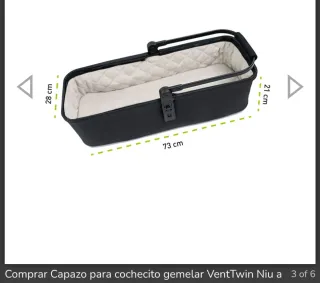 Capazos Niu Vent Twin (2 unidades)