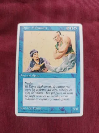 Carta magic djinn mahamoti isla cuarta