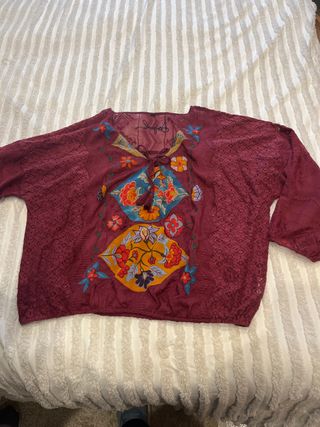 Blusa Desigual Talla Única Multicolor