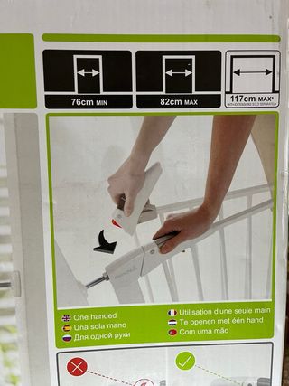 Barrera de seguridad para bebés