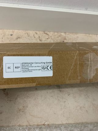 Luz trasera de coche roja