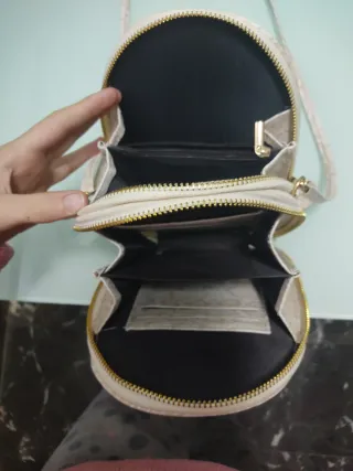 Bolso Rayguaden Beige Piel Serpiente