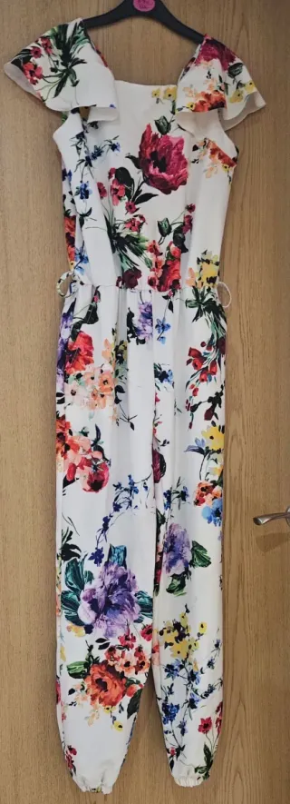 Vestido de Comunión Blanco Encaje talla 14