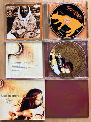 Lote 2 CDs Ojos de Brujo