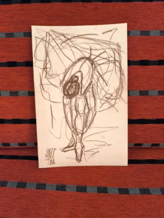 Dibujo Sanguina Josep TUR