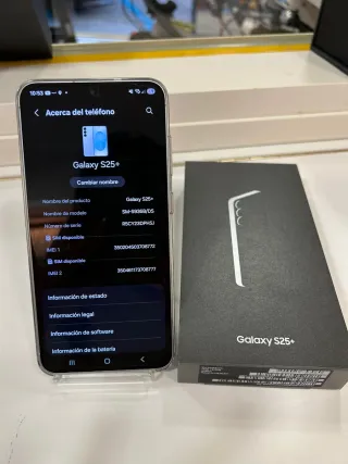 Samsung Galaxy S25+ 512GB Plata