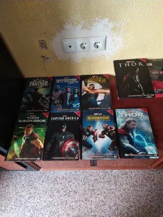 Colección 8 DVDs Marvel Studios (Español)