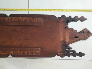 Capilla Hornacina Neogótica Madera Tallada