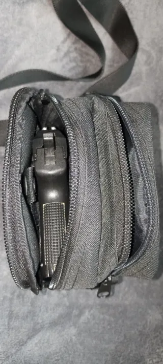 Bandolera Táctica Mil-Tec Negra/Gris