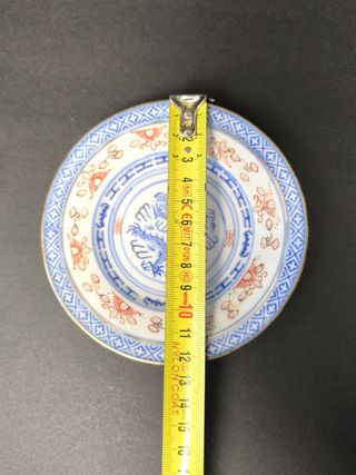 4 Pires Bago de Arroz Dragão Porcelana China Macau