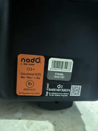 Silla Coche i-Size ISOFIX Be Cool NADO Fossil