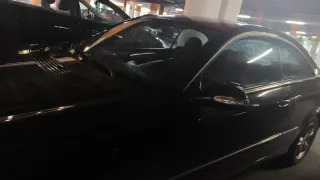 Mercedes CLK Coupé Negro más fotos WhatsApp