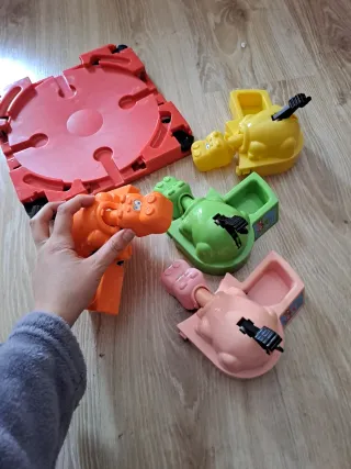 Tragabolas Juego de Mesa de Hipopótamos