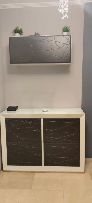 Mueble bar salón moderno