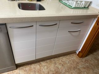 Muebles de cocina blancos