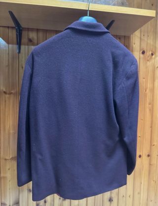 Blazer uomo vintage viola/rosso taglia M