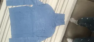 Jersey Sfera cuello alto azul talla S