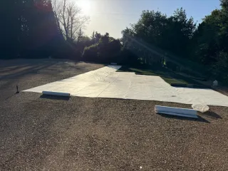 Césped artificial para exteriores