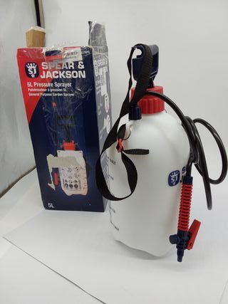 Spear & Jackson 5LPAPS Pulverizador a presión con bomba de 5 litros