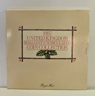 Royal Mint 1987 UK Coin Collection