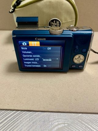 Canon PowerShot SX200 IS Cámara Digital Azul