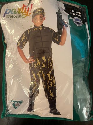 Disfraz Militar Niño Talla 10-12