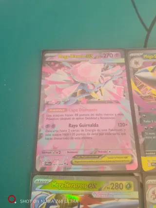 Lotto di carte Pokémon EX Fiamme Fantasma