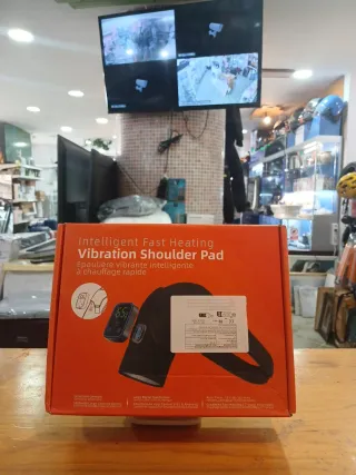 Almohadilla vibratoria calefactable