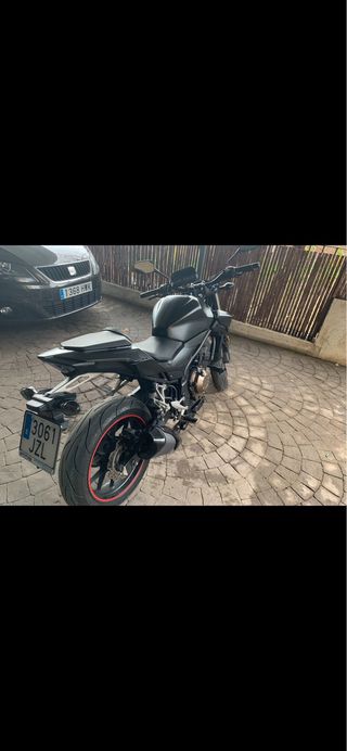 Honda CB500F Negra del 2017