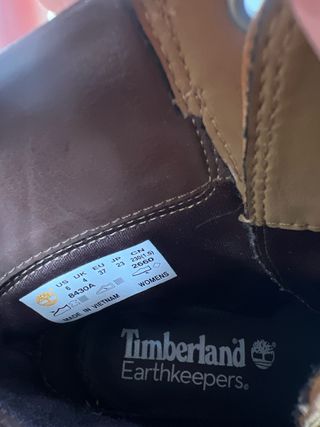 Botas Timberland Tacón Marrón Talla 37