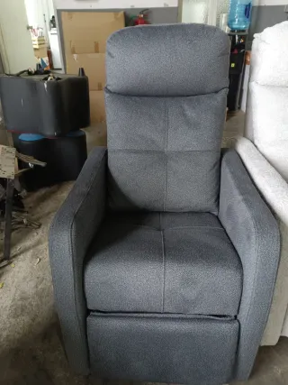 Sillón Relax Manual Gris