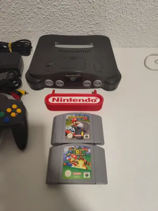 Consola Nintendo 64 Completa + Juegos