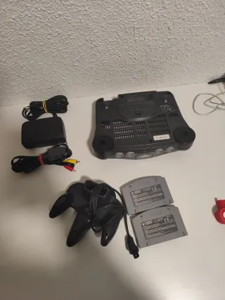 Consola Nintendo 64 Completa + Juegos