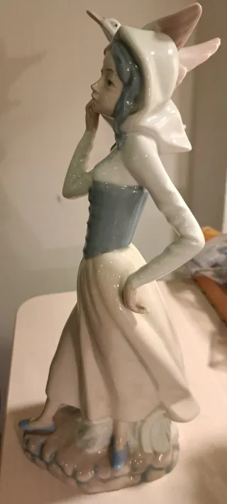 Figura porcelana estilo Lladro