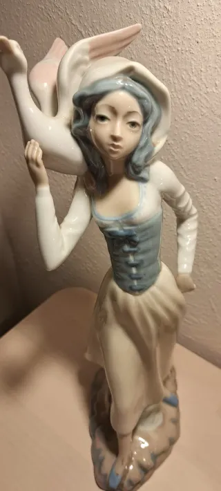 Figura porcelana estilo Lladro