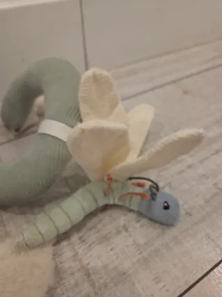 Espiral actividades bebé con peluches