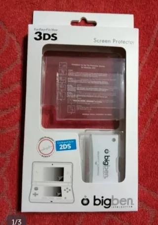 Funda PSP Go Roja + Protector Pantalla 3DS/2DS