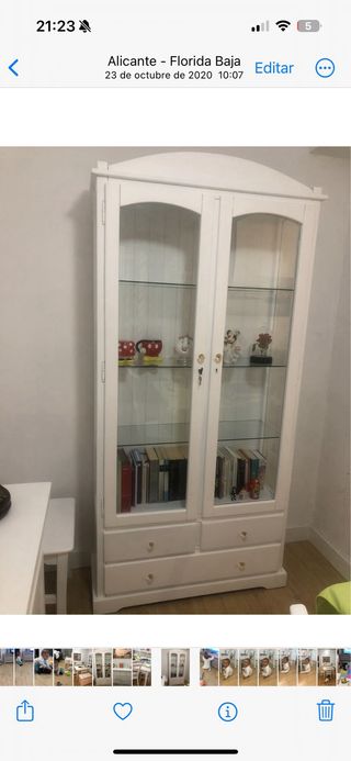 Conjunto Muebles Salón Comedor Blanco