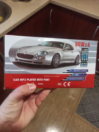 Reproductor MP3 Coche 60W x4