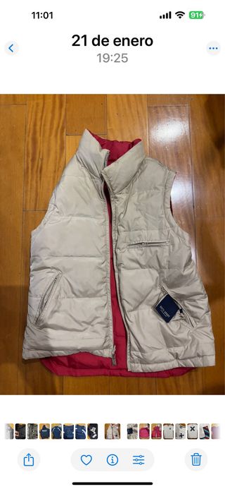 # Chaleco Massimo Dutti reversible Talla M