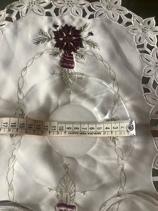 Formaggiera vintage in cristallo