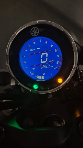 322km - Yamaha XSR125 (2025) Lunar Grey