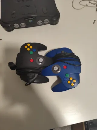 Nintendo 64 Consola + 2 Mandos + Juego