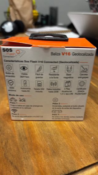Baliza SOS Flash V1 Geolocalizada
