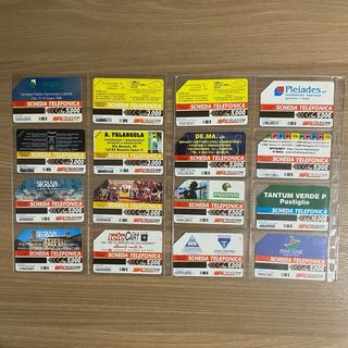 Lotto 112 Schede Telefoniche PRP NUOVE