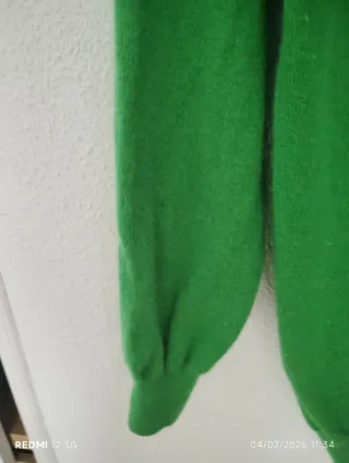 Jersey Sweet verde lana unisex talla talla 6 , 78