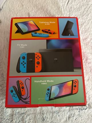 Nintendo Switch OLED Azul y Rojo