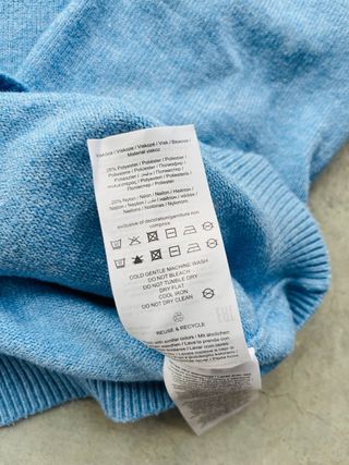 Jersey Jacqueline de Yong azul cielo Talla L