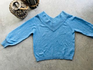 Jersey Jacqueline de Yong azul cielo Talla L