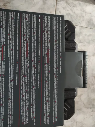 Pistola de impacto parkside